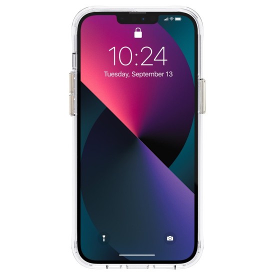 Husa Case Mate MagSafe Soap Bubble, iridescent Apple iPhone 13, transparent/curcubeic (Case Mate, iPhone 13) by www.silkase.ro Husa Case Mate MagSafe Soap Bubble, iridescent Apple iPhone 13, transparent/curcubeic (iPhone 13, CM046726) by www.silkase.ro