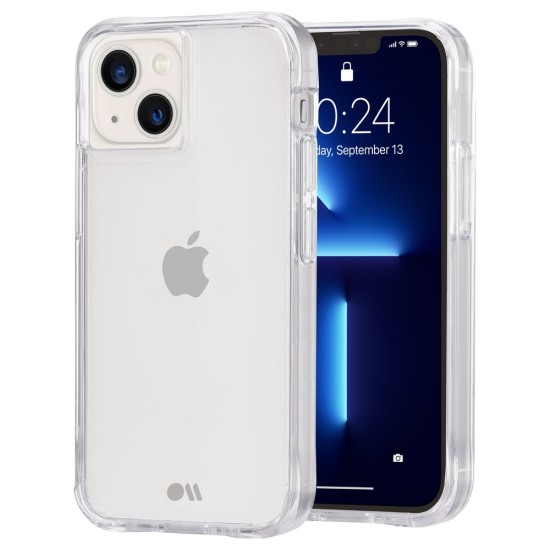Husa Case Mate Tough Apple iPhone 13 Mini, transparent (Case Mate, iPhone 13 Mini) by www.silkase.ro Husa Case Mate Tough Apple iPhone 13 Mini, transparent (iPhone 13 Mini, CM046824) by www.silkase.ro