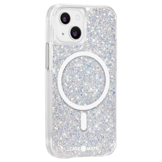 Husa Case Mate MS Twinkle stardust Apple iPhone 13 Mini, transparent/spatial (Case Mate, iPhone 13 Mini) by www.silkase.ro Husa Case Mate MS Twinkle stardust Apple iPhone 13 Mini, transparent/spatial (iPhone 13 Mini, CM047148) by www.silkase.ro