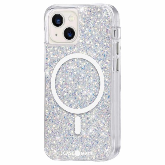 Husa Case Mate MS Twinkle stardust Apple iPhone 13 Mini, transparent/spatial (Case Mate, iPhone 13 Mini) by www.silkase.ro Husa Case Mate MS Twinkle stardust Apple iPhone 13 Mini, transparent/spatial (iPhone 13 Mini, CM047148) by www.silkase.ro
