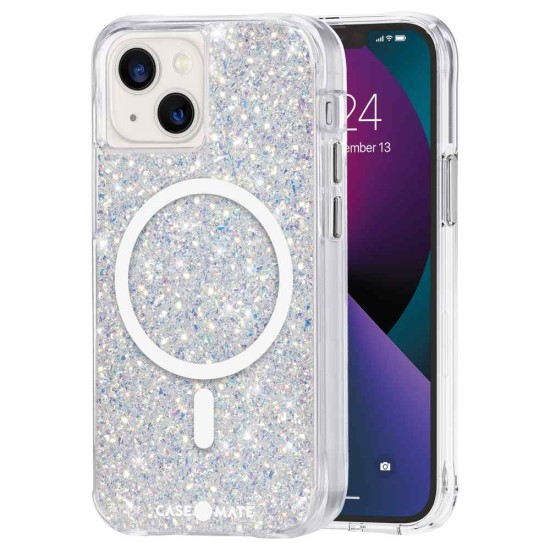 Husa Case Mate MS Twinkle stardust Apple iPhone 13 Mini, transparent/spatial (Case Mate, iPhone 13 Mini) by www.silkase.ro Husa Case Mate MS Twinkle stardust Apple iPhone 13 Mini, transparent/spatial (iPhone 13 Mini, CM047148) by www.silkase.ro