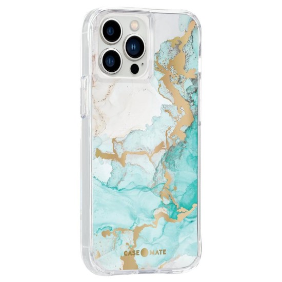 Husa Case Mate Tough Print ocean marble Apple iPhone 13 Pro Max, transparent (Case Mate, iPhone 13 Pro Max) by www.silkase.ro Husa Case Mate Tough Print ocean marble Apple iPhone 13 Pro Max, transparent (iPhone 13 Pro Max, CM047446) by www.silkase.ro