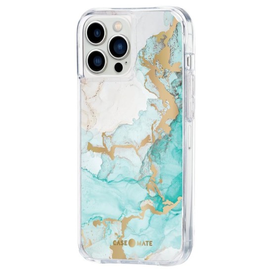 Husa Case Mate Tough Print ocean marble Apple iPhone 13 Pro Max, transparent (Case Mate, iPhone 13 Pro Max) by www.silkase.ro Husa Case Mate Tough Print ocean marble Apple iPhone 13 Pro Max, transparent (iPhone 13 Pro Max, CM047446) by www.silkase.ro