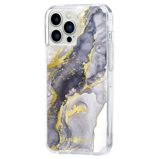 Husa Case Mate Tough Print navy marble Apple iPhone 13 Pro Max, transparent (Case Mate, iPhone 13 Pro Max) by www.silkase.ro Husa Case Mate Tough Print navy marble Apple iPhone 13 Pro Max, transparent (iPhone 13 Pro Max, CM047452) by www.silkase.ro