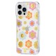 Husa Case Mate Tough Print retro flowers Apple iPhone 13 Pro Max, transparent (Case Mate, iPhone 13 Pro Max) by www.silkase.ro Husa Case Mate Tough Print retro flowers Apple iPhone 13 Pro Max, transparent (iPhone 13 Pro Max, CM047454) by www.silkase.ro