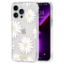 Husa Case Mate Tough Print glitter daisies Apple iPhone 13 Pro, transparent Husa Case Mate Tough Print glitter daisies Apple iPhone 13 Pro, transparent