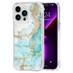 Husa Case Mate Tough Print ocean marble Apple iPhone 13 Pro, transparent Husa Case Mate Tough Print ocean marble Apple iPhone 13 Pro, transparent