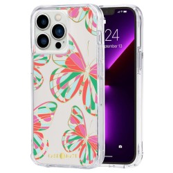 Husa Case Mate Tough Print butterflies Apple iPhone 13 Pro, transparent Husa Case Mate Tough Print butterflies Apple iPhone 13 Pro, transparent