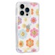 Husa Case Mate Tough Print retro flowers Apple iPhone 13 Pro, transparent (Case Mate, iPhone 13 Pro) by www.silkase.ro Husa Case Mate Tough Print retro flowers Apple iPhone 13 Pro, transparent (iPhone 13 Pro, CM047480) by www.silkase.ro