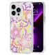 Husa Case Mate Tough Print neon stars Apple iPhone 13 Pro, transparent (iPhone 13 Pro, CM047482) by www.silkase.ro