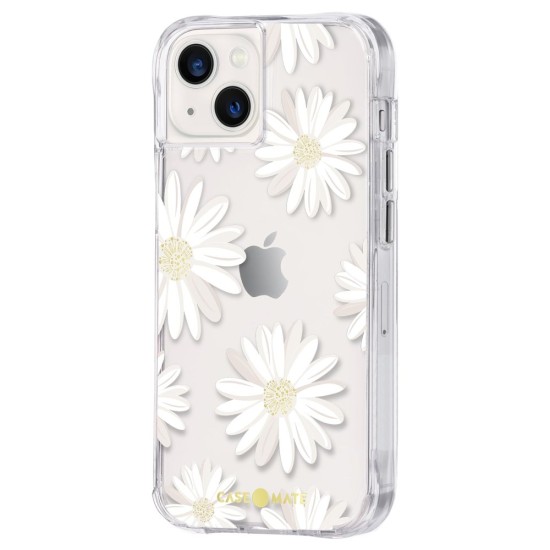 Husa Case Mate Tough Print glitter daisies Apple iPhone 13, transparent (Case Mate, iPhone 13) by www.silkase.ro Husa Case Mate Tough Print glitter daisies Apple iPhone 13, transparent (iPhone 13, CM047496) by www.silkase.ro