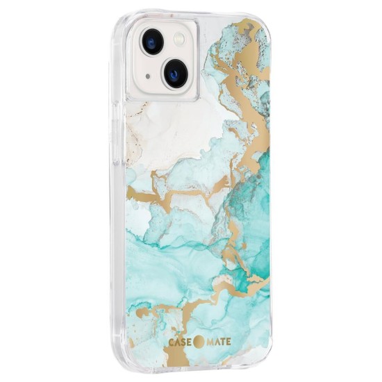 Husa Case Mate Tough Print ocean marble Apple iPhone 13, transparent (Case Mate, iPhone 13) by www.silkase.ro Husa Case Mate Tough Print ocean marble Apple iPhone 13, transparent (iPhone 13, CM047498) by www.silkase.ro