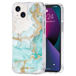 Husa Case Mate Tough Print ocean marble Apple iPhone 13, transparent Husa Case Mate Tough Print ocean marble Apple iPhone 13, transparent