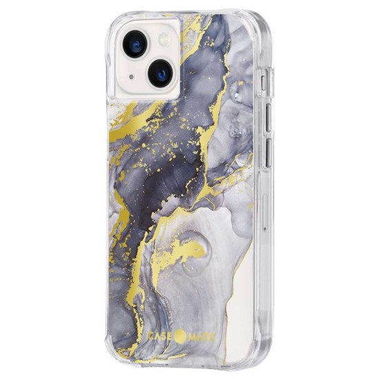 Husa Case Mate Tough Print navy marble Apple iPhone 13, transparent (Case Mate, iPhone 13) by www.silkase.ro Husa Case Mate Tough Print navy marble Apple iPhone 13, transparent (iPhone 13, CM047504) by www.silkase.ro