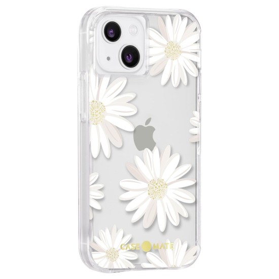 Husa Case Mate Tough Print glitter daisies Apple iPhone 13 Mini, transparent (Case Mate, iPhone 13 Mini) by www.silkase.ro Husa Case Mate Tough Print glitter daisies Apple iPhone 13 Mini, transparent (iPhone 13 Mini, CM047522) by www.silkase.ro