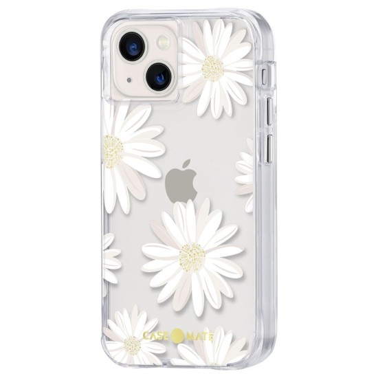 Husa Case Mate Tough Print glitter daisies Apple iPhone 13 Mini, transparent (Case Mate, iPhone 13 Mini) by www.silkase.ro Husa Case Mate Tough Print glitter daisies Apple iPhone 13 Mini, transparent (iPhone 13 Mini, CM047522) by www.silkase.ro