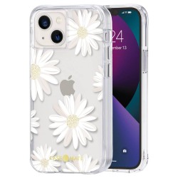 Husa Case Mate Tough Print glitter daisies Apple iPhone 13 Mini, transparent Husa Case Mate Tough Print glitter daisies Apple iPhone 13 Mini, transparent