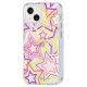 Husa Case Mate Tough Print neon stars Apple iPhone 13 Mini, transparent (iPhone 13 Mini, CM047534) by www.silkase.ro