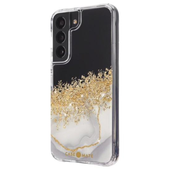 Huse Case Mate Karat Marble Samsung Galaxy S22, transparent/auriu (Case Mate, Telefoane Samsung) by www.silkase.ro Huse Case Mate Karat Marble Samsung Galaxy S22, transparent/auriu (Telefoane Samsung, CM048040) by www.silkase.ro