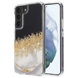 Huse Case Mate Karat Marble Samsung Galaxy S22, transparent/auriu Huse Case Mate Karat Marble Samsung Galaxy S22, transparent/auriu