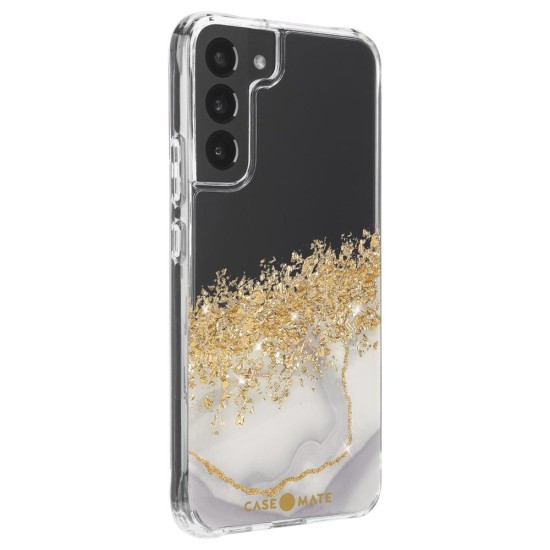 Huse Case Mate Karat Marble Samsung Galaxy S22 Plus, transparent/auriu (Case Mate, Telefoane Samsung) by www.silkase.ro Huse Case Mate Karat Marble Samsung Galaxy S22 Plus, transparent/auriu (Telefoane Samsung, CM048064) by www.silkase.ro