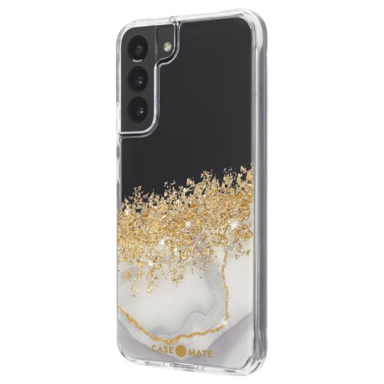 Huse Case Mate Karat Marble Samsung Galaxy S22 Plus, transparent/auriu (Case Mate, Telefoane Samsung) by www.silkase.ro Huse Case Mate Karat Marble Samsung Galaxy S22 Plus, transparent/auriu (Telefoane Samsung, CM048064) by www.silkase.ro