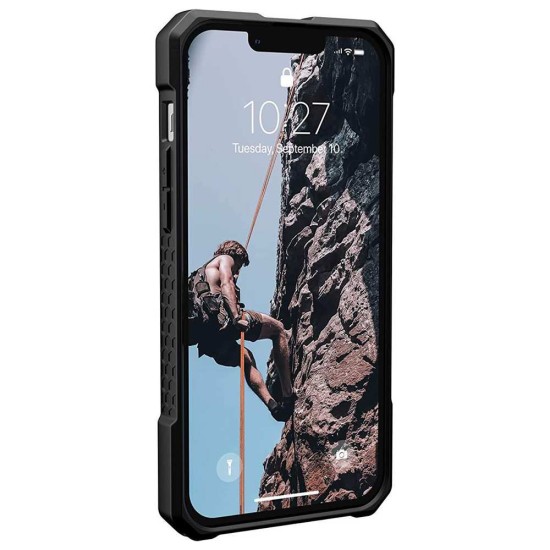 Husa UAG Monarch Pro MagSafe pentru Apple iPhone 15 Pro Max, kevlar, negru (iPhone 15 Pro Max, 114222114242) by www.silkase.ro