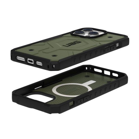 Husa UAG Pathfinder MagSafe pentru Apple iPhone 15 Pro Max, Olive Drab (UAG, iPhone 15 Pro Max) by www.silkase.ro Husa UAG Pathfinder MagSafe pentru Apple iPhone 15 Pro Max, Olive Drab (iPhone 15 Pro Max, 114301117272) by www.silkase.ro