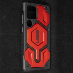 Husa UAG Monarch pentru Samsung Galaxy S24 Ultra, kevlar, crimson