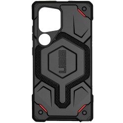 Husa UAG Monarch Pro MagSafe pentru Samsung Galaxy S25 Ultra, kevlar, negru Husa UAG Monarch Pro MagSafe pentru Samsung Galaxy S25 Ultra, kevlar, negru