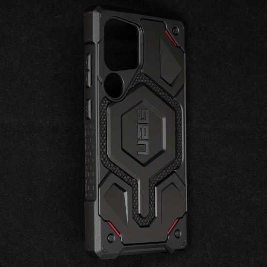 Husa UAG Monarch Pro MagSafe pentru Samsung Galaxy S24 Ultra, kevlar, negru (UAG, Telefoane Samsung) by www.silkase.ro Husa UAG Monarch Pro MagSafe pentru Samsung Galaxy S24 Ultra, kevlar, negru (Telefoane Samsung, 214416113940) by www.silkase.ro