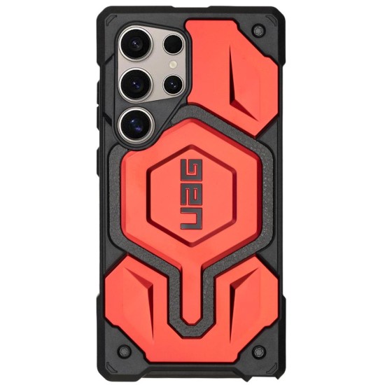Husa UAG Monarch Pro MagSafe pentru Samsung Galaxy S24 Ultra, kevlar, crimson (UAG, Telefoane Samsung) by www.silkase.ro Husa UAG Monarch Pro MagSafe pentru Samsung Galaxy S24 Ultra, kevlar, crimson (Telefoane Samsung, 214416119494) by www.silkase.ro