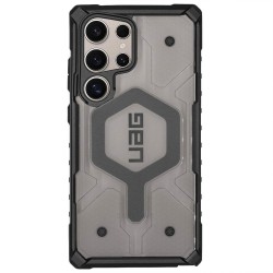 Husa UAG Pathfinder MagSafe pentru Samsung Galaxy S24 Ultra, transparent cenusiu