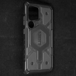 Husa UAG Pathfinder MagSafe pentru Samsung Galaxy S24 Ultra, transparent cenusiu Husa UAG Pathfinder MagSafe pentru Samsung Galaxy S24 Ultra, transparent cenusiu