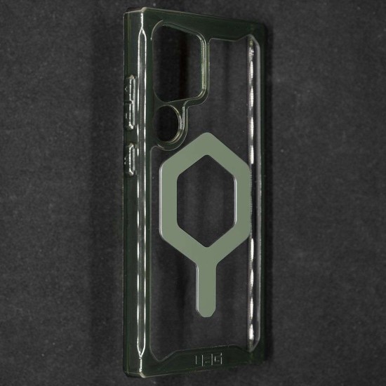 Carcasa UAG Plyo Pro MagSafe Pentru Samsung Galaxy S24 Ultra Ice/Olive (Telefoane Samsung, 214431114372) by www.silkase.ro