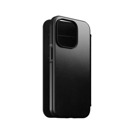 Carcasa Flip Nomad Modern pentru Apple Iphone 15 Pro, piele neagra (Nomad, iPhone 15 Pro) by www.silkase.ro Carcasa Flip Nomad Modern pentru Apple Iphone 15 Pro, piele neagra (iPhone 15 Pro, NM01627685) by www.silkase.ro