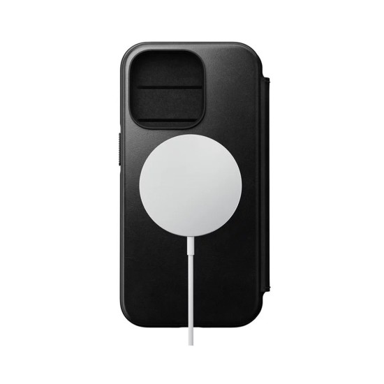 Carcasa Flip Nomad Modern pentru Apple Iphone 15 Pro, piele neagra (Nomad, iPhone 15 Pro) by www.silkase.ro Carcasa Flip Nomad Modern pentru Apple Iphone 15 Pro, piele neagra (iPhone 15 Pro, NM01627685) by www.silkase.ro