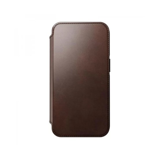 Carcasa Flip Nomad Modern pentru Apple Iphone 15 Pro, piele maro (Nomad, iPhone 15 Pro) by www.silkase.ro Carcasa Flip Nomad Modern pentru Apple Iphone 15 Pro, piele maro (iPhone 15 Pro, NM01628385) by www.silkase.ro