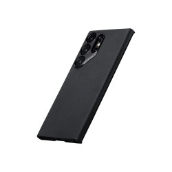 Husa Pitaka MagEZ 4 pentru Samsung Galaxy S24 Ultra,culoare negru/gri