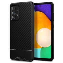 Husa Spigen, Core Armor, Poliuretan, compatibil cu Samsung Galaxy A72, Negru