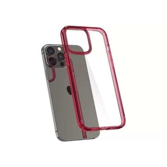 Carcasa Spigen Ultra Hybrid pentru Apple Iphone 15 Pro, rosu deep (Spigen, iPhone 15 Pro) by www.silkase.ro Carcasa Spigen Ultra Hybrid pentru Apple Iphone 15 Pro, rosu deep (iPhone 15 Pro, ACS07055) by www.silkase.ro