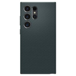Husa Spigen Liquid Air pentru Samsung Galaxy S24 Ultra, culoare verde abyss