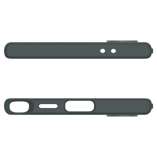 Husa Spigen Liquid Air pentru Samsung Galaxy S24 Ultra, culoare verde abyss (Telefoane Samsung, ACS07288) by www.silkase.ro