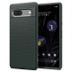 Husa Spigen Liquid Air pentru Google Pixel 7a, culoare verde abiss (Pixel 7a, ACS06094) by www.silkase.ro