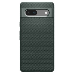 Husa Spigen Liquid Air pentru Google Pixel 7a, culoare verde abiss