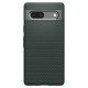 Husa Spigen Liquid Air pentru Google Pixel 7a, culoare verde abiss (Pixel 7a, ACS06094) by www.silkase.ro
