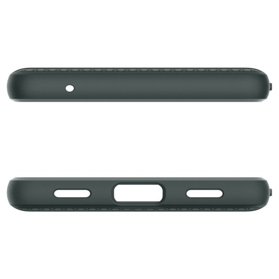 Husa Spigen Liquid Air pentru Google Pixel 7a, culoare verde abiss (Pixel 7a, ACS06094) by www.silkase.ro
