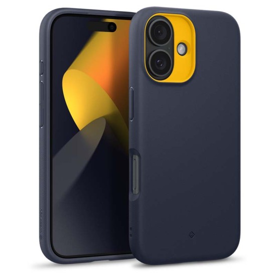 Husa Spigen Caseology Nano Pop MagSafe pentru Apple iPhone 16, albastru navy (Spigen, iPhone 16) by www.silkase.ro Husa Spigen Caseology Nano Pop MagSafe pentru Apple iPhone 16, albastru navy (iPhone 16, ACS08235) by www.silkase.ro