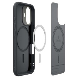 Husa Spigen Caseology Nano Pop MagSafe pentru Apple iPhone 16, negru Husa Spigen Caseology Nano Pop MagSafe pentru Apple iPhone 16, negru