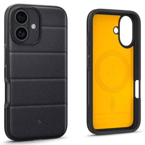 Husa Spigen Caseology Athlex pentru Apple iPhone 16, negru activ (iPhone 16, ACS08241) by www.silkase.ro
